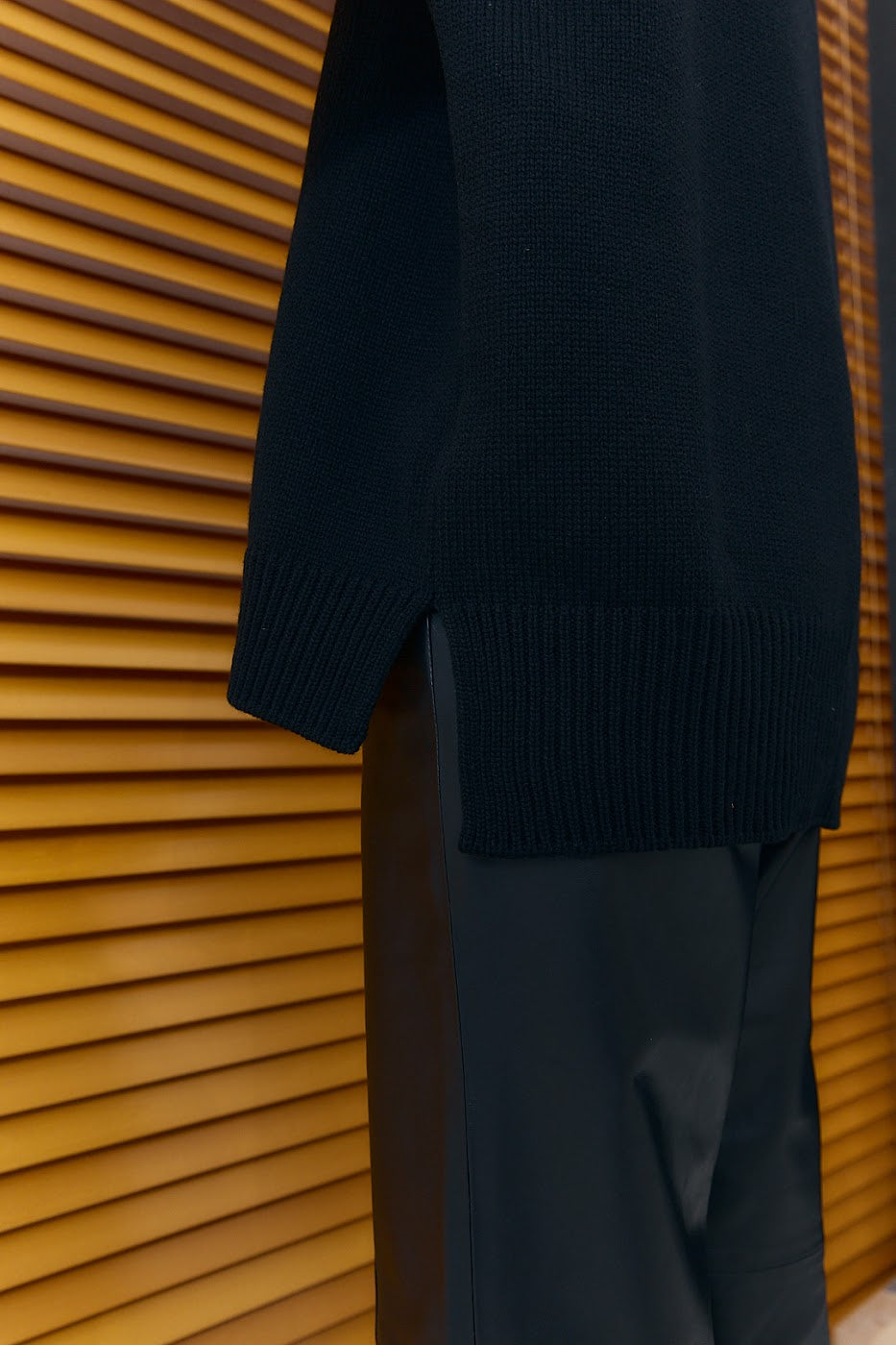 Oversized sweater in Wool and Cashmere