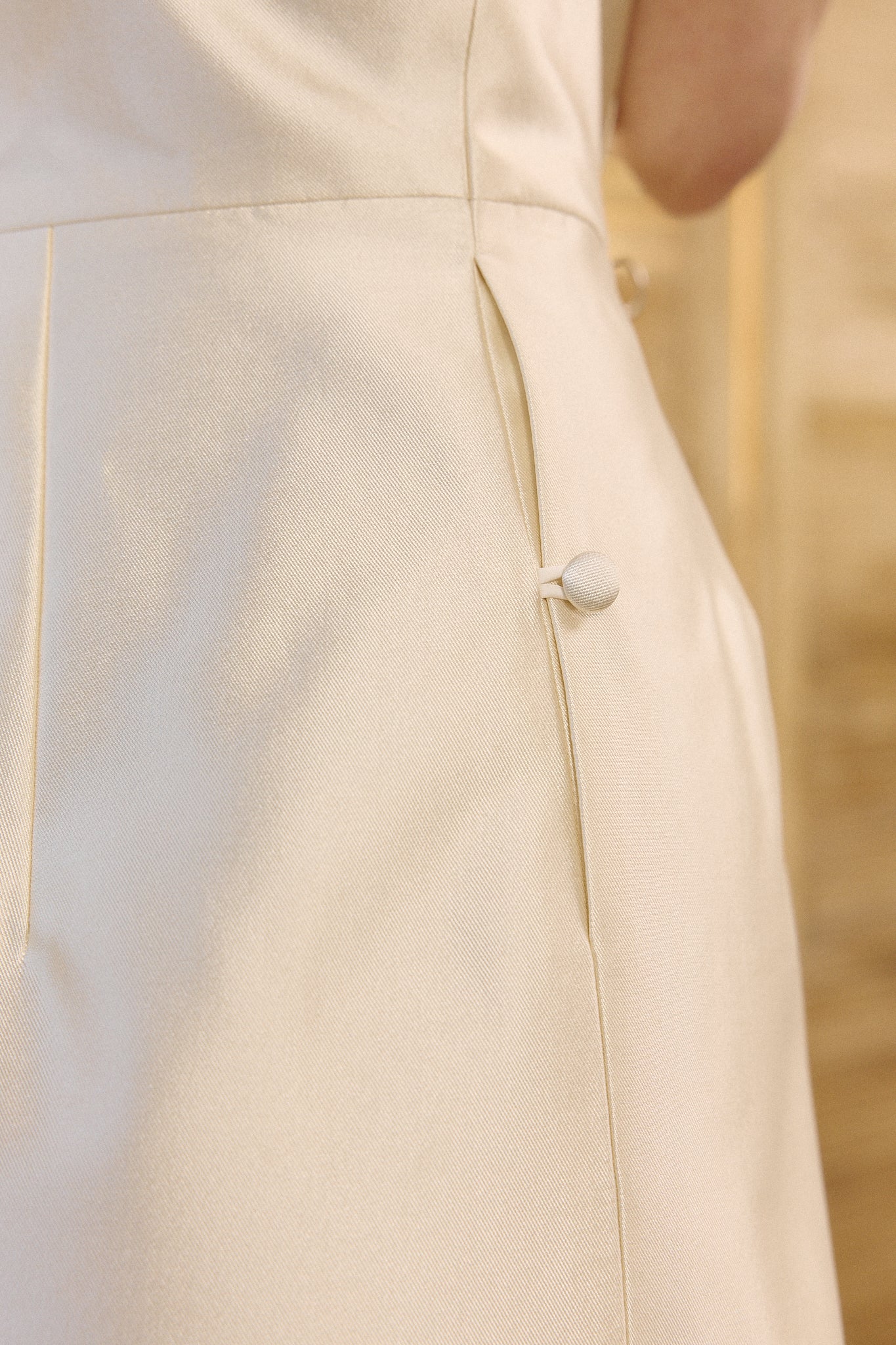 Champagne Dress in Silk