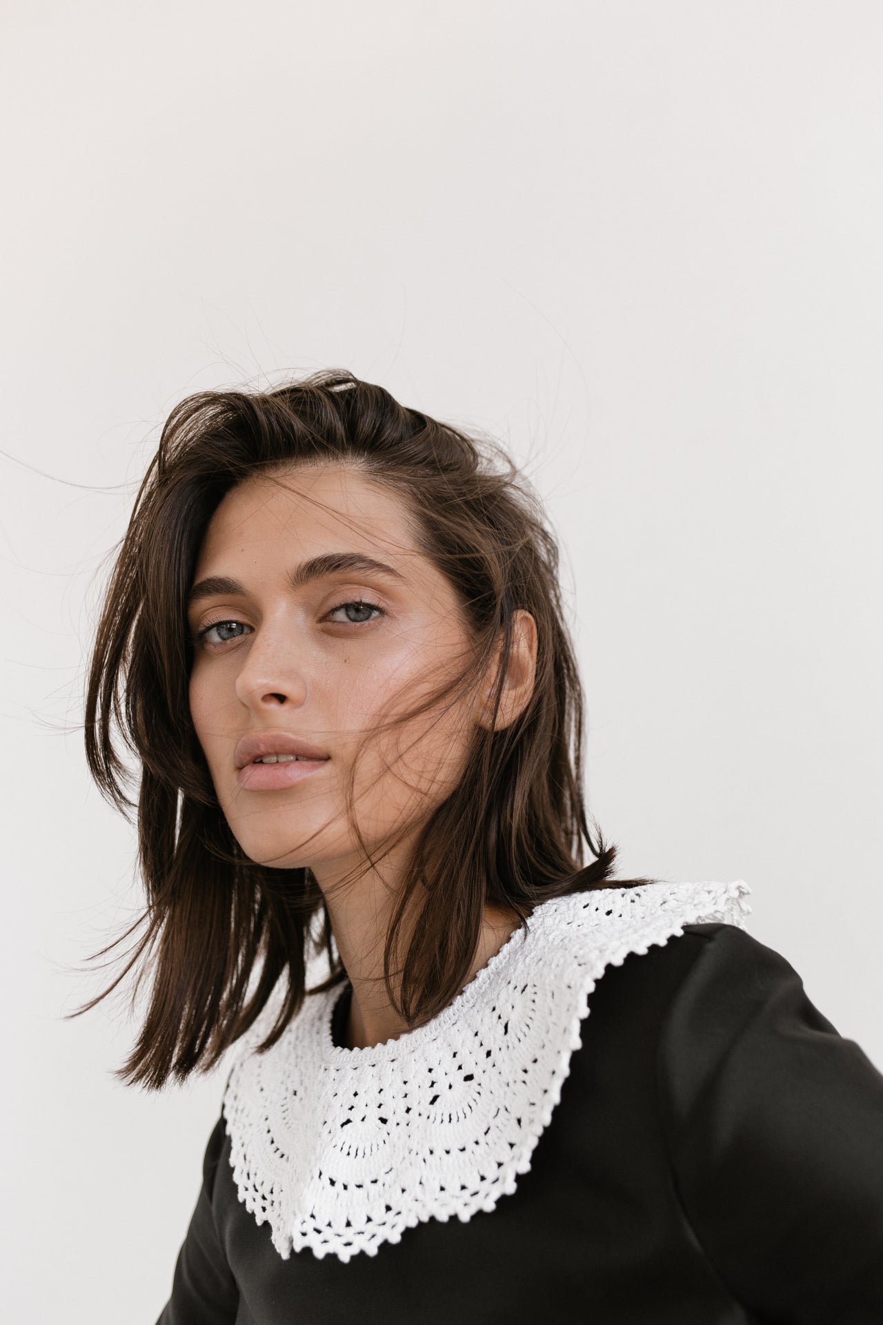 Handmade lace collar
