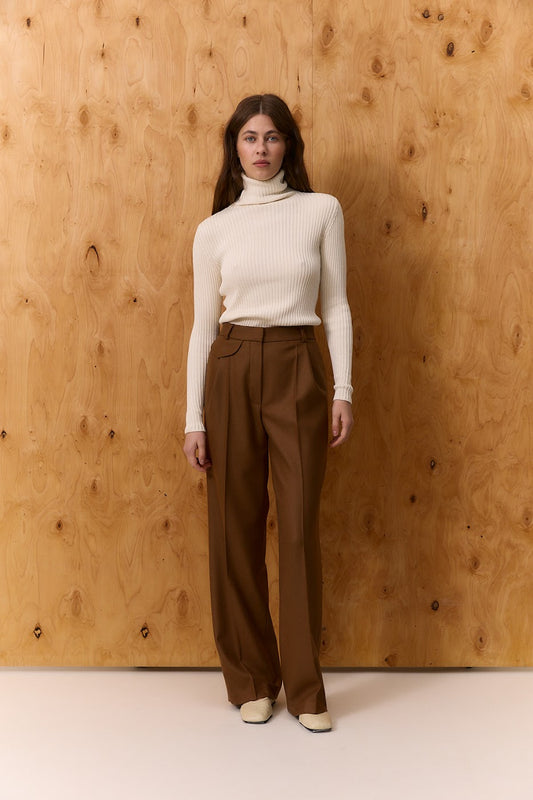 Pants in Wool and Cashmere