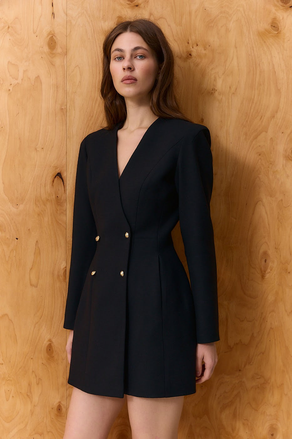 Black Structured Dress