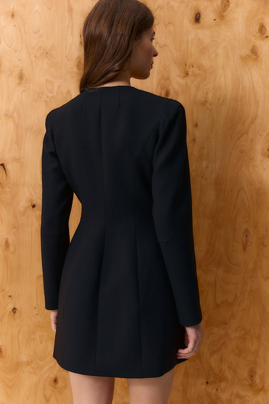 Black Structured Dress