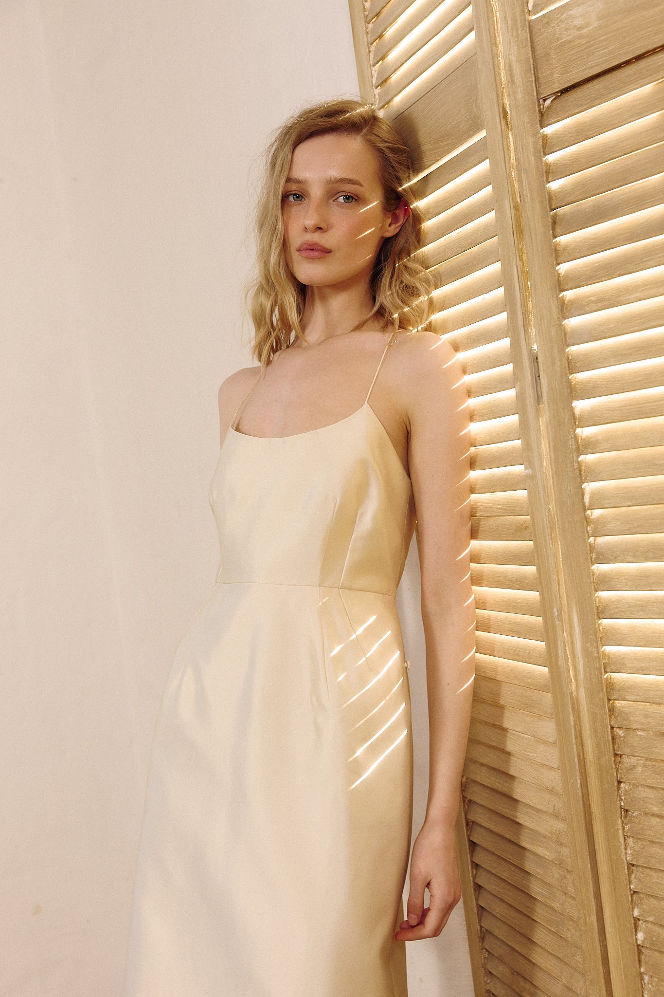 Champagne Dress in Silk