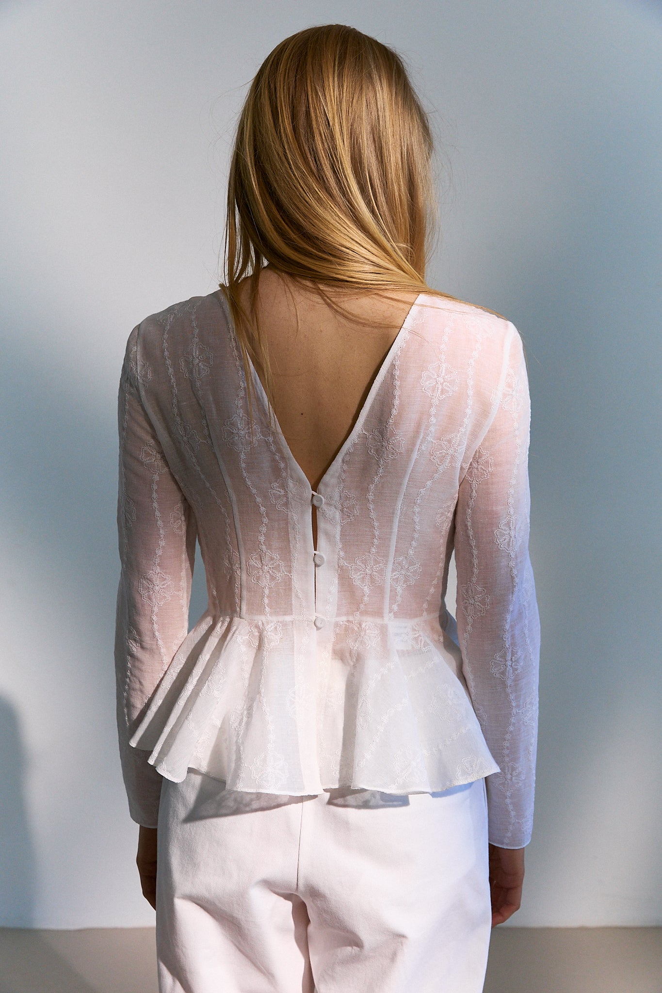 Floral Blouse in Cotton