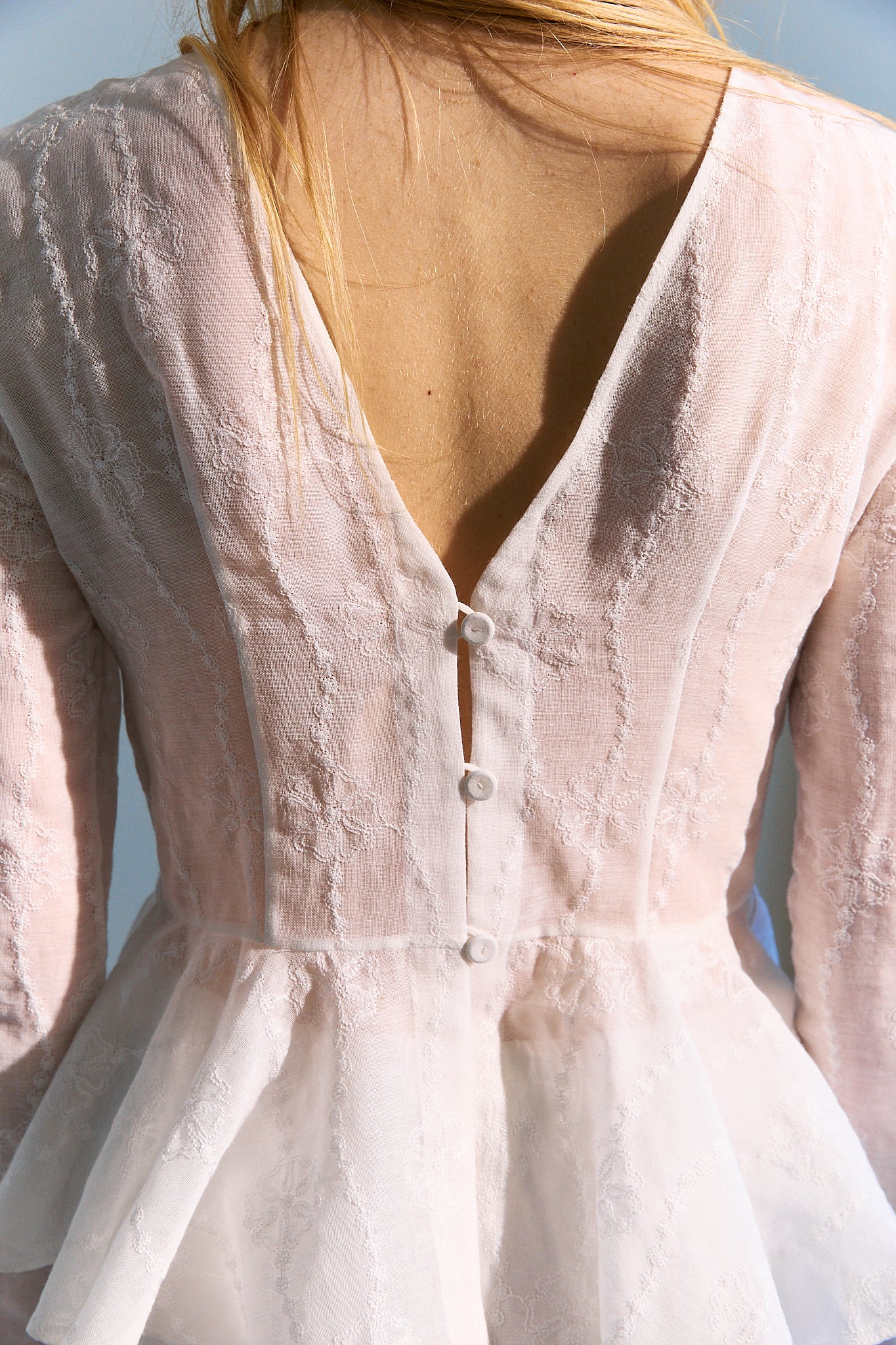 Floral Blouse in Cotton