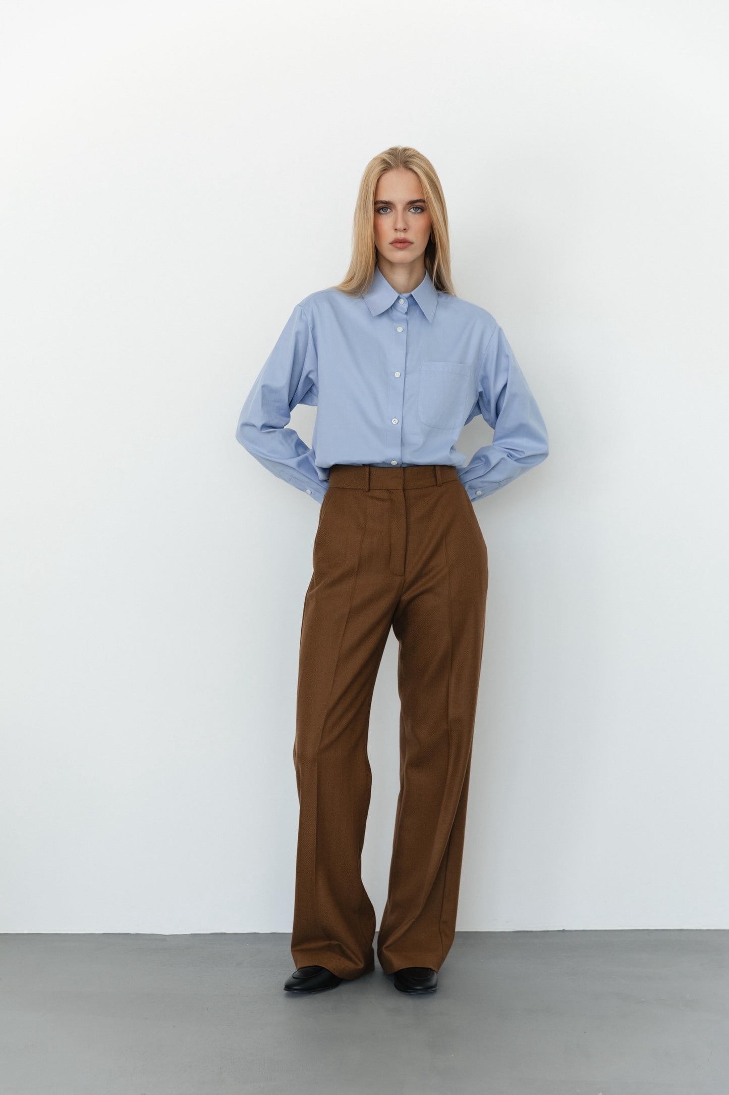 Pants in Wool and Cashmere