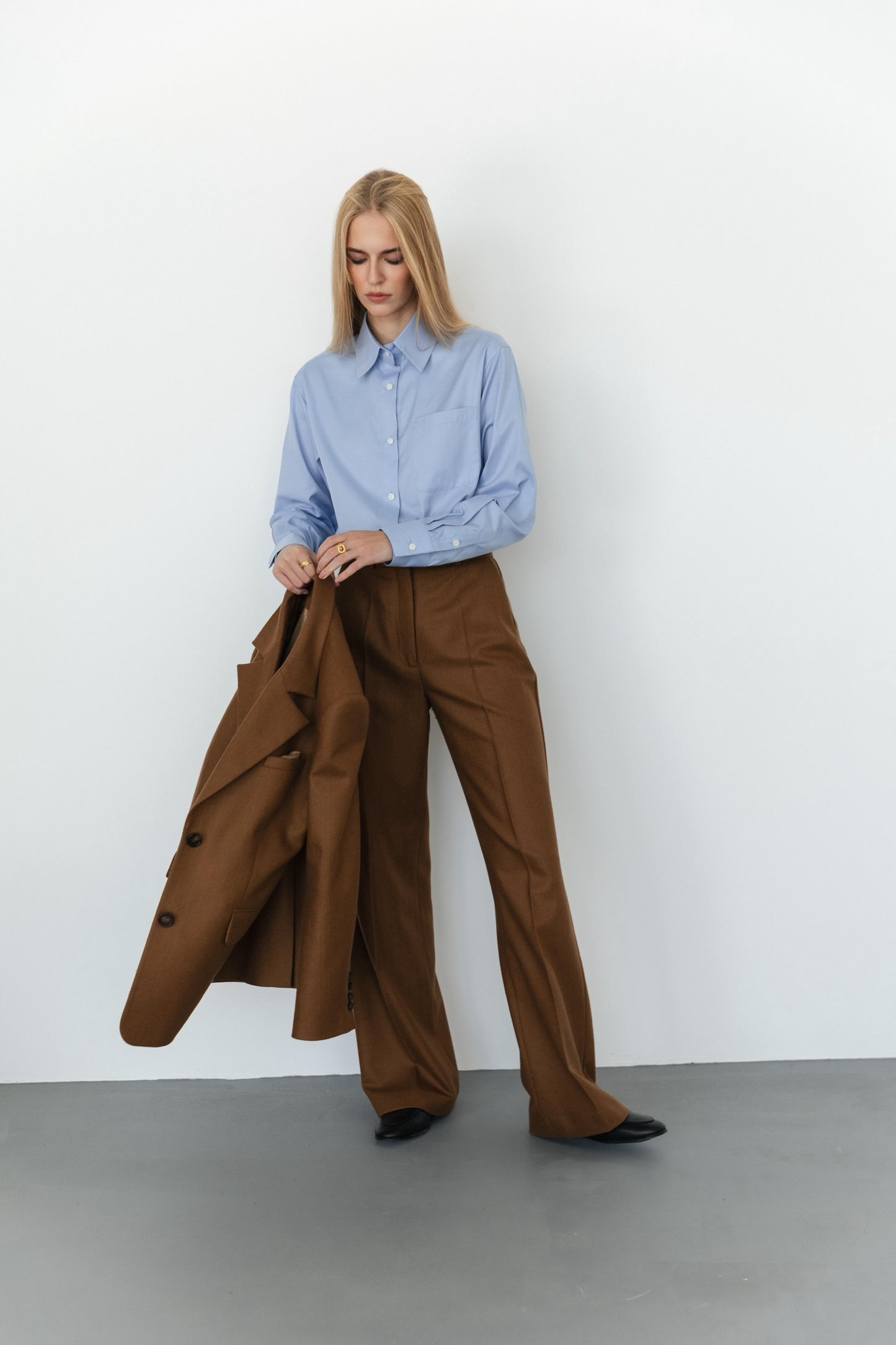 Pants in Wool and Cashmere